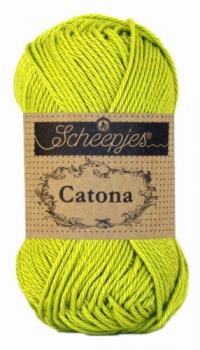 Scheepjes Catona 50gr. - 245 Green Yellow